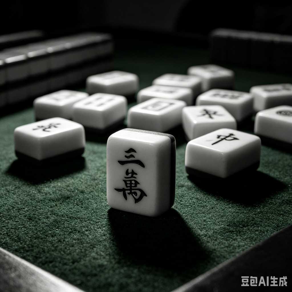 luxury carving mahjong tiles