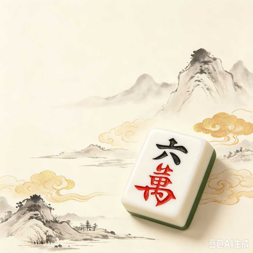 wear resistant print mahjong set
